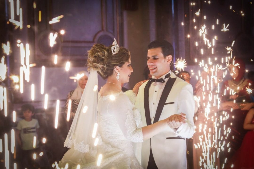 تصوير حفلات زفاف